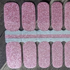 Nail Wraps - Pink Glitter